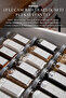 18-Piece White Label Clear Plexiglass - Glass Spice Rack Set with Stand Mh02Slvr18