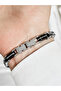 Silver & Smoked Steel & Ceramic Men's Bracelet Frj10130A-J 2 Year Warranty Gift Packed - 2