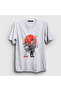 Unisex White Roronoa Zoro Anime One Piece T-shirt353541tt
