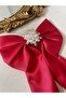 Satin Pearl and Jewelled Bow Buckle - 3