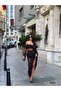 Women's Lace Skirt Blouse Full Lycra Fabric Double Set - 5