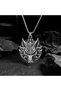 Viking Nordic Wild Wolf Stainless Steel Men's Necklace Chain - 4