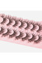 MIX False Eyelashes Fluffy Faux Mink Lashes Wispy Fairy Cat Eye Lashes Spiky Strip Lashes Extension - 6
