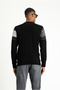 Crew Neck Regular Fit Striped Knitwear Sweater - 5