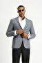 7 Drop Super Slim Fit Extra Slim Fit Wool Striped Sports Knitted Jacket