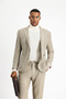 7 Drop Slim Fit Slim Fit Wool Striped Sports Italian Jacket - 4