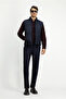 Slim Fit High Collar Zippered Quilted Sports Vest - 3