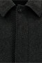 Woolen Patterned Classic Coat - 3