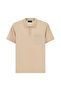 Regular Fit Cotton Embroidered Pocket Polo Neck T-Shirt - 2