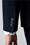 سترة 7 Drop Slim Fit ذات تصميم ضيق وياقة مدببة ومخططة بصفين من الأزرار - 4