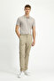 Slim Fit Slim Fit Stretch Fabric Drawstring Jogger Pants with Elastic Waist