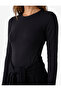 Crew Neck Long Sleeve Bodysuit - 4