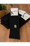 Women's 6 Pairs Bamboo Seamless Heelless Knee Socks Black Soft and Comfortable - 2