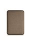 Lunex Premium Suede Magsafe Card Holder Sandstone Beige iPhone 13 Mini - 2