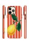 iPhone 13 Pro Max Vorian Double Layer Case Sicilian Lemon Red Stripe - 2