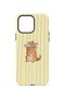 iPhone 12 Pro Vorian Double Layer Case Flower Crown Dachshund - 4