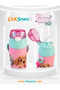 College School Bag, Lunch Bag, Pen Bag - Keychain and Steel Flask 500 ml Gift - 8