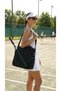 Parachute Fabric Tennis Bag, Padel Bag, Tennis Bag with Racket Pocket, Black Tennis Bag, Black Tennis Bag - 8