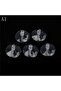 25 Pieces Large Size Hanging Suction Cups 4 cm Transparent Plastic Hook Suction Cups - 7