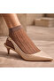 Stoned Tulle Women's Socks Luxury - 2