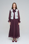 Women's Pastel Color Embroidered Flowy Vest - 3