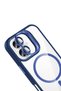 Gldisptm iPhone 16 Remim Lens Cover with Magsafe Stand (24031) - Navy Blue - 3