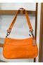 Aa Quality Genuine Leather Women's Luxury Orange Hand and Shoulder Bag - 3