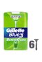 Blue III Sensitive, razor, 6 pcs - 2