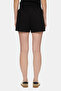 Lotte Black Printed Cotton Standard Fit Women's Knitted Shorts - 4