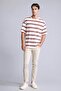 100% Cotton Boxy Fit Short Sleeve T-Shirt H4707Ax26Sm - 2