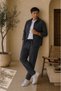 Men's Cotton Fabric Shirt and Pants Set - 2