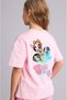 100% Cotton Powerpuff Girls Oversized Crew Neck Short Sleeve T-Shirt for Girls G8308A826Sm