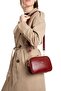 4-Compartment Clip-On Lined Soft Leather Hand and Shoulder Bag, Crossbody Women's Bag