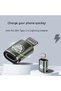 Adaptor Universal, Techsuit, Model A11, Lightning la USB-C, Gri - 7