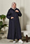 Women's Plus Size Hooded Zipper Long Coat - 5