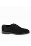 Italian Style Internal and External Natural Suede Leather Men's Shoes Black T14936 - 3