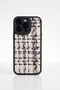 iPhone 16 Pro Compatible Stylish Silicone Phone Case with Tweed Fabric Texture and Camera Protection (2 Color Options) - 4