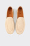 Bej Deri Erkek Espadril - 4