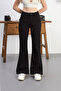 Women's High Waist Stretchy Flared Pants
