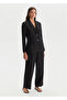 Black Linen Blazer Jacket