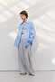 Wide Pleated Trousers Light Gray - 2
