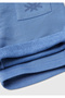 Boy's Aviator Blue Sweat Shorts with Back Pocket Logo - 3