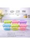 VIO® 6 PCS Colorful Plastic Mini Food Storage Containers with Lids - 3