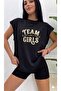 Team Girls Printed Women's Zero Sleeve Athlete Tshirt