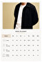 Regular Fit Premium Men's Twill Black Long Sleeve Shirt Lyocell Cotton Blend - 8