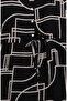Half Buttoned Waist Tie Dress 0271B-01 Black - 5