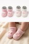 Knitwear Baby Booties Set of 2 |   Bowknot Model, Knitted Knitwear |   Baby Gift - 2