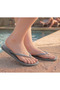 Slim Silver Gray Women's Flip Flops 4000030_5178 - 3