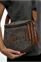Women's Colorful Linen Fabric Waist and Shoulder Bag - 2