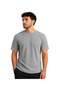 Hair Knit Jacquard Fabric 100% Cotton Men's T-Shirt 26015